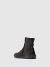 Zip Up Ankle Boots BLER550SOF Dark Oak
